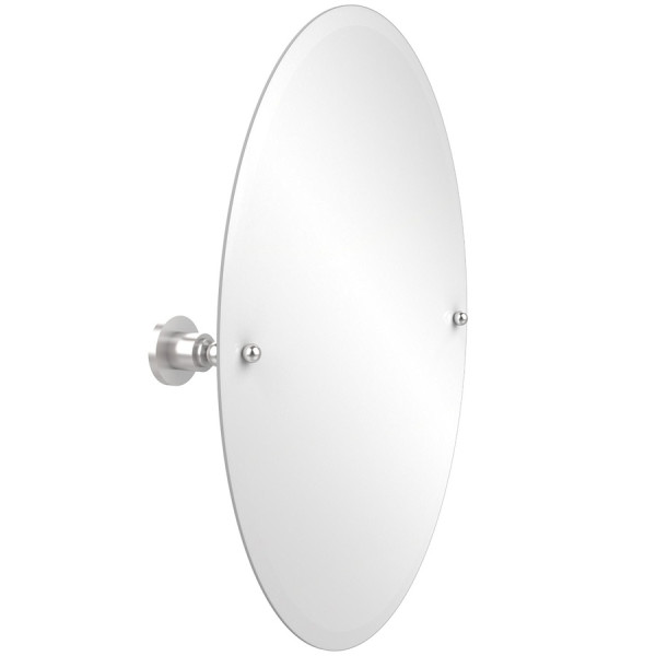 Allied Brass AP-91 Astor Place 21" x 29" Oval Tilt Mirror with Beveled Edge
