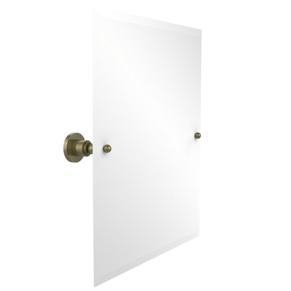 Allied Brass AP-92 21" x 26" Rectangular Tilt Mirror with Beveled Edge