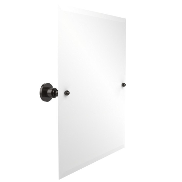 Allied Brass AP-92 21" x 26" Rectangular Tilt Mirror with Beveled Edge
