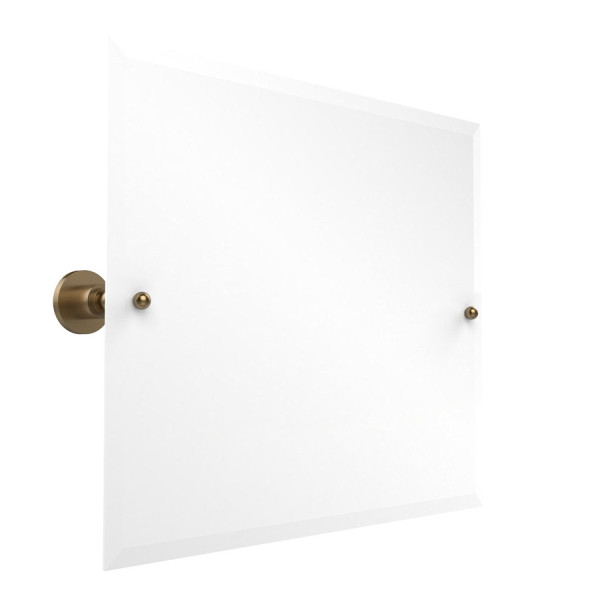 Allied Brass AP-93 Landscape Rectangular Tilt Mirror with Beveled Edge