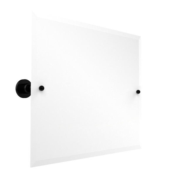 Allied Brass AP-93 Landscape Rectangular Tilt Mirror with Beveled Edge