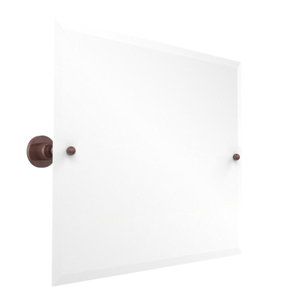 Allied Brass AP-93 Landscape Rectangular Tilt Mirror with Beveled Edge