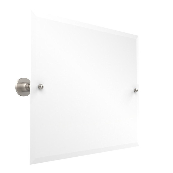 Allied Brass AP-93 Landscape Rectangular Tilt Mirror with Beveled Edge