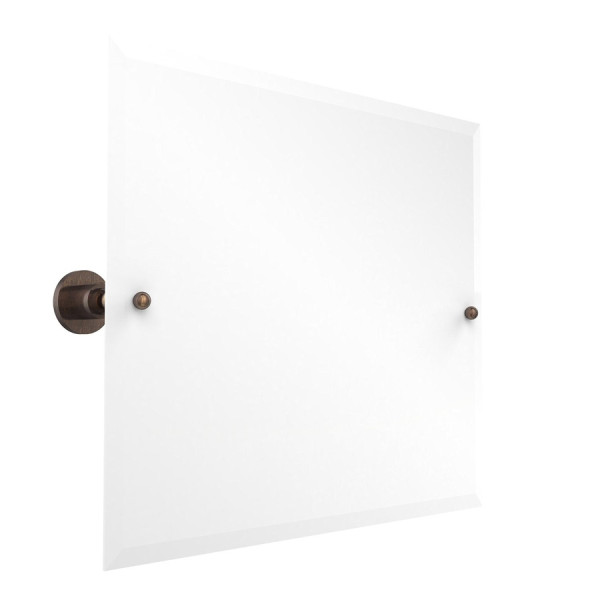 Allied Brass AP-93 Landscape Rectangular Tilt Mirror with Beveled Edge