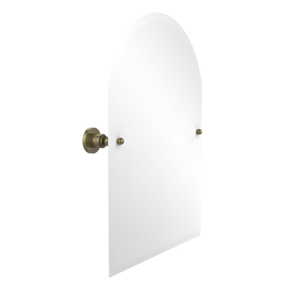 Allied Brass AP-94 21" x 29" Arched Top Tilt Mirror with Beveled Edge