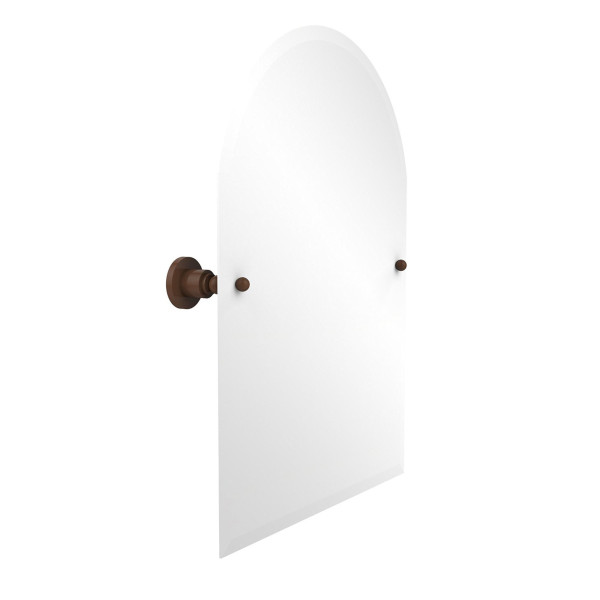 Allied Brass AP-94 21" x 29" Arched Top Tilt Mirror with Beveled Edge