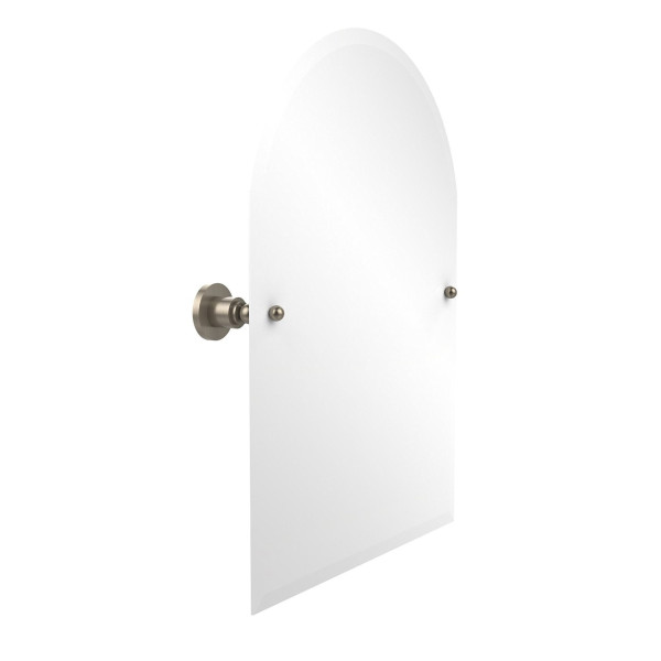 Allied Brass AP-94 21" x 29" Arched Top Tilt Mirror with Beveled Edge