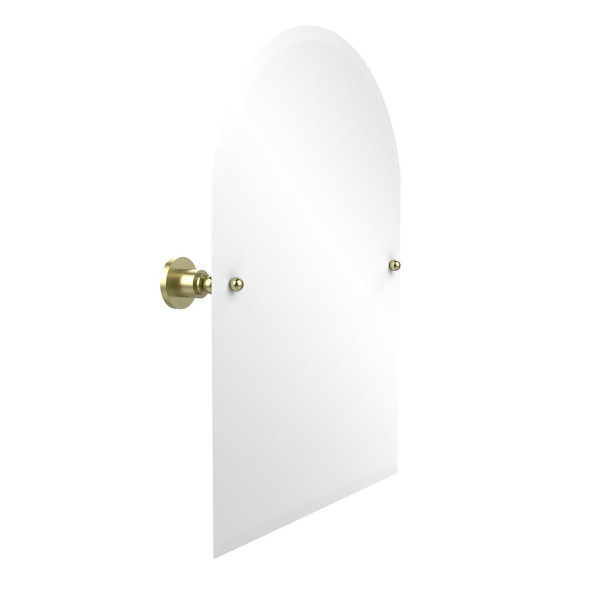 Allied Brass AP-94 21" x 29" Arched Top Tilt Mirror with Beveled Edge