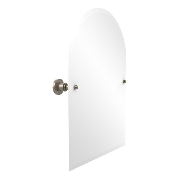 Allied Brass AP-94 21" x 29" Arched Top Tilt Mirror with Beveled Edge