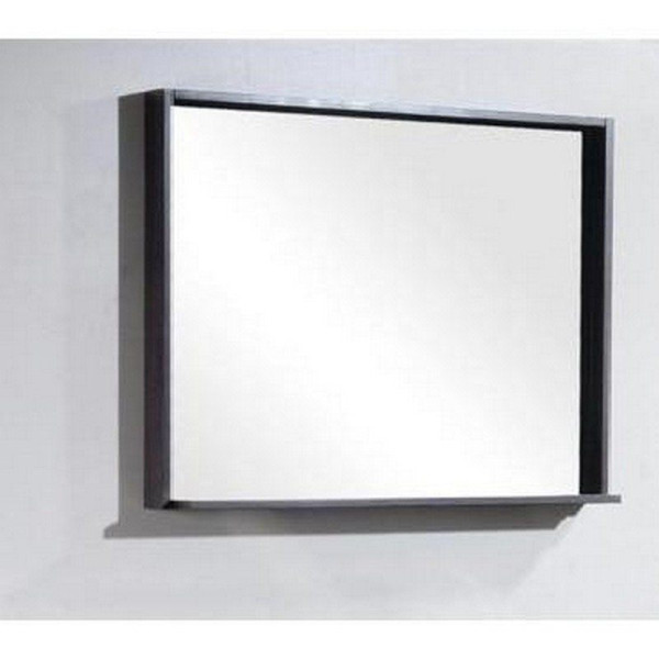 KubeBath ASM34 Bliss 34" Framed Mirror With Shelve