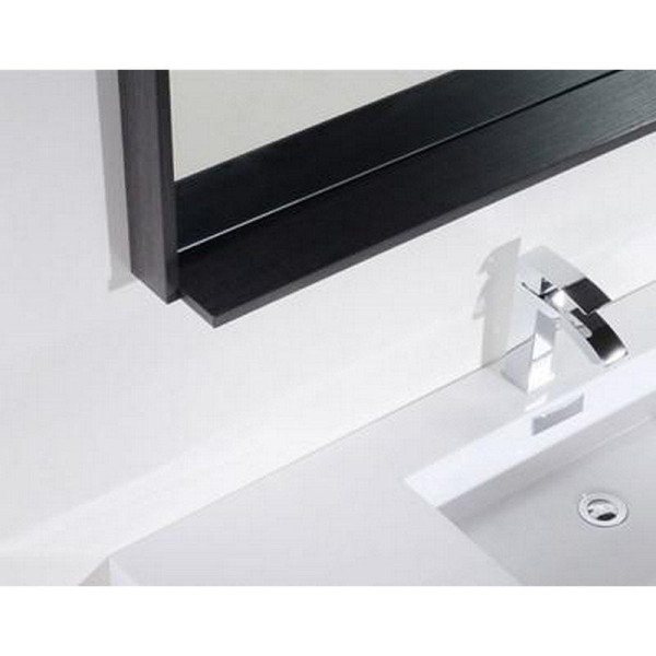 KubeBath ASM38 Bliss 38" Framed Mirror With Shelve