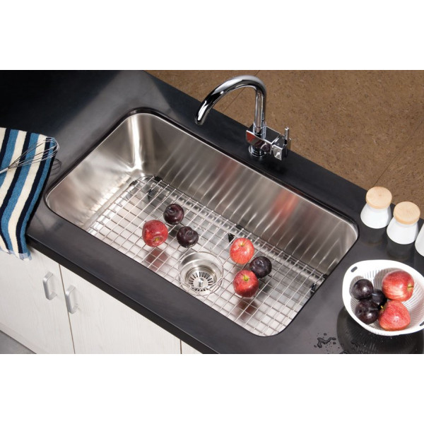 Dawn ASU106 Undermount Rounded Single Bowl Kitchen Sink