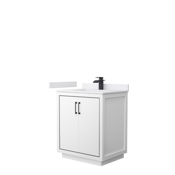 Wyndham WCF111130S.BWCUNSMXX Icon 30 Inch Single Bathroom Vanity