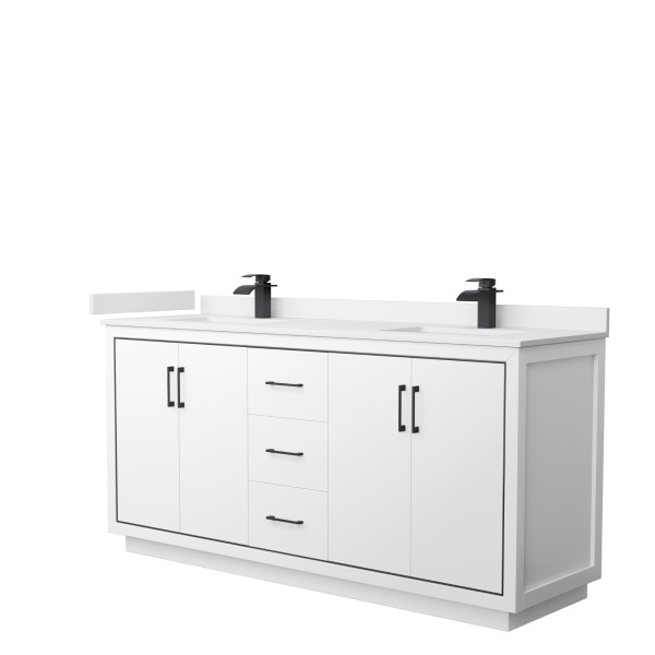 Wyndham WCF111172D..BWCUNSMXX 72 Inch Double Bathroom Vanity