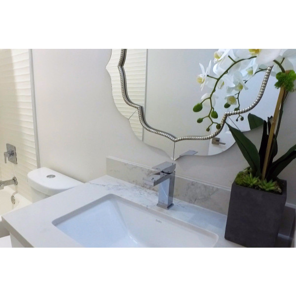 EAGO BC227 White Ceramic 22"x15" Undermount Rectangular Bathroom Sink
