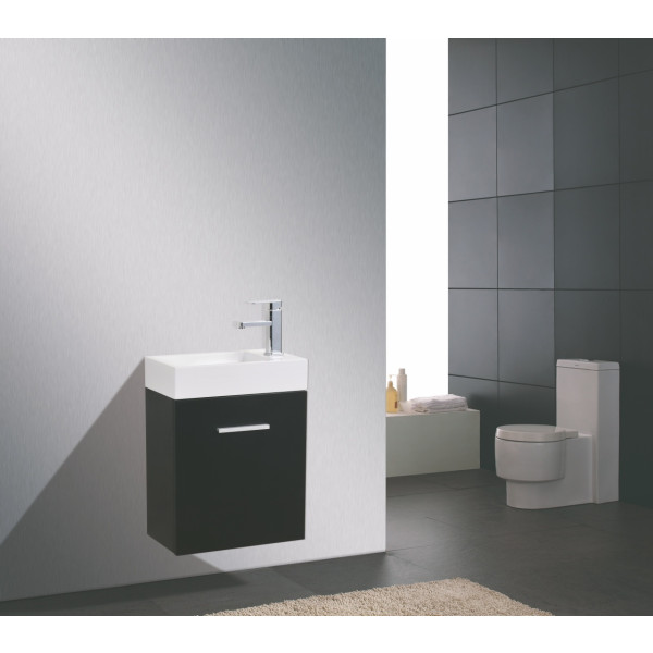 KubeBath BSL18 Bliss 18" Wall Mount Modern Bathroom Vanity