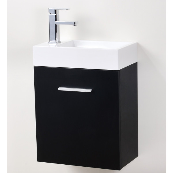 KubeBath BSL18 Bliss 18" Wall Mount Modern Bathroom Vanity