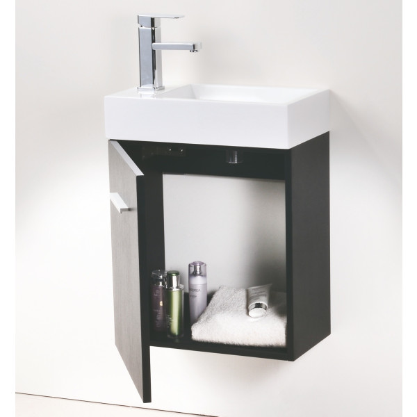 KubeBath BSL18 Bliss 18" Wall Mount Modern Bathroom Vanity