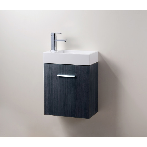 KubeBath BSL18 Bliss 18" Wall Mount Modern Bathroom Vanity