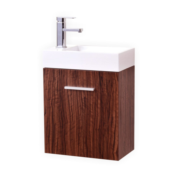 KubeBath BSL18 Bliss 18" Wall Mount Modern Bathroom Vanity