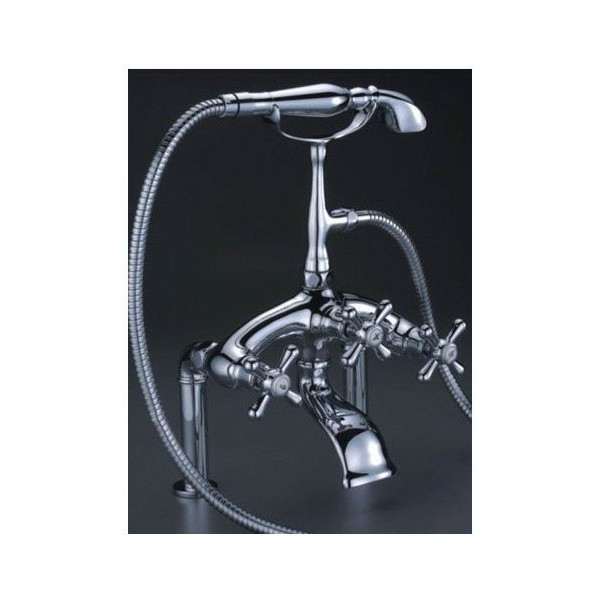 Aston Global BT686-II Acrylic Slipper Claw Foot Tub with Tub Mount Faucet
