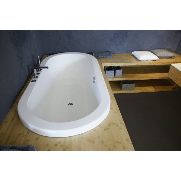 Aquatica Carol-Wht-Std Drop In VelveX Bathtub - Fine Matte