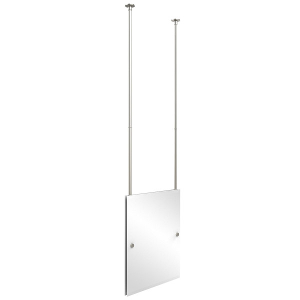 Allied Brass CH-92 Rectangle Ceiling-hung Mirror Solid Brass Hardware
