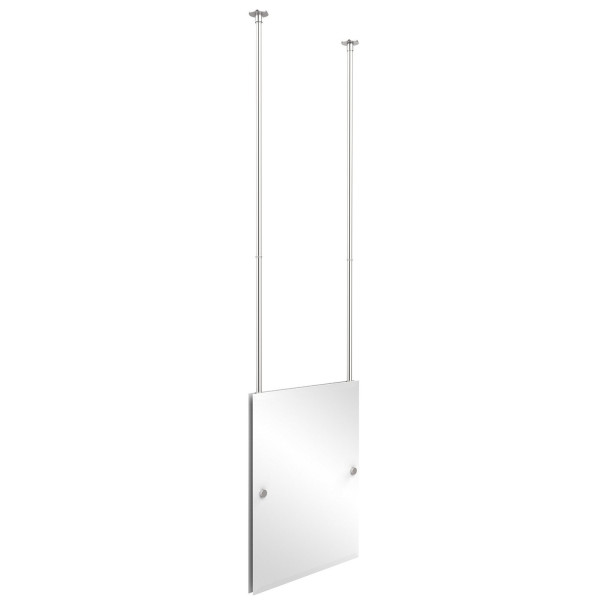 Allied Brass CH-92 Rectangle Ceiling-hung Mirror Solid Brass Hardware