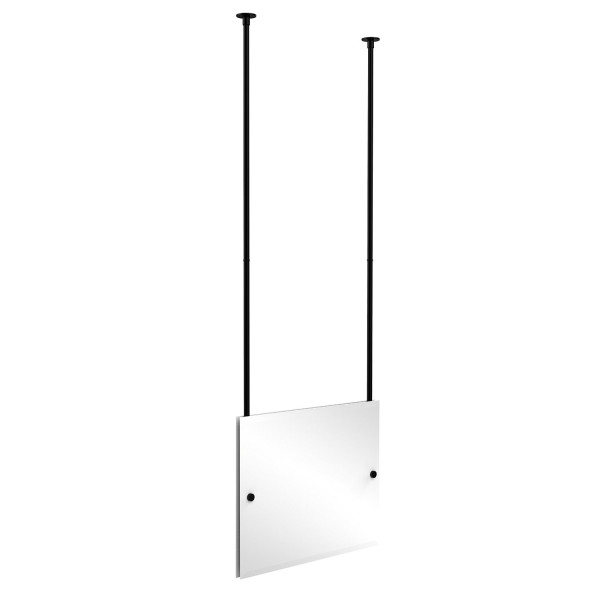 Allied Brass CH-93 Rectangle Landscape Double Sided Ceiling-hung Mirror