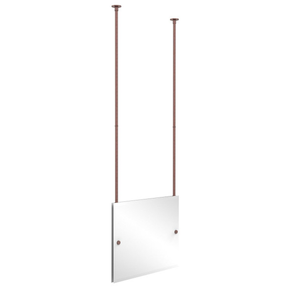 Allied Brass CH-93 Rectangle Landscape Double Sided Ceiling-hung Mirror