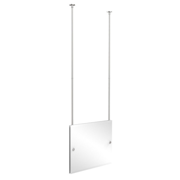 Allied Brass CH-93 Rectangle Landscape Double Sided Ceiling-hung Mirror