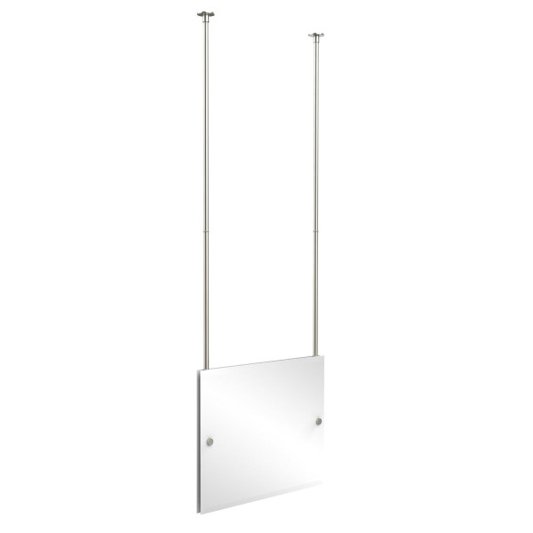 Allied Brass CH-93 Rectangle Landscape Double Sided Ceiling-hung Mirror