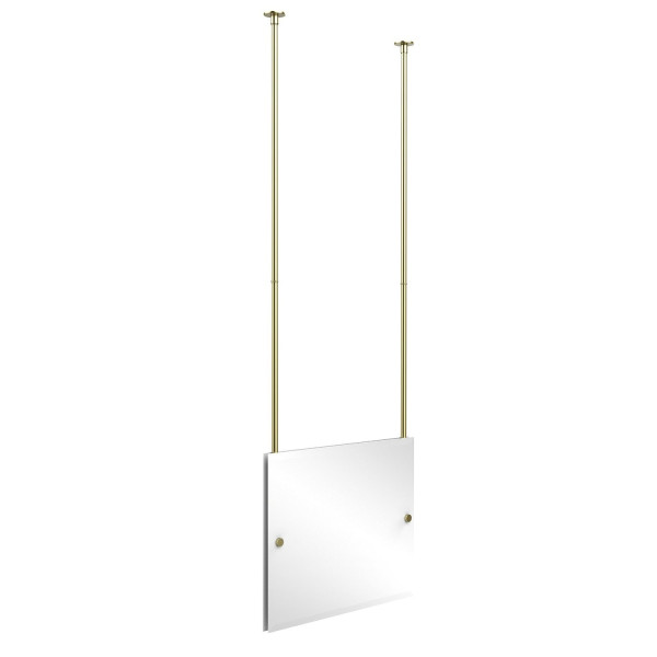 Allied Brass CH-93 Rectangle Landscape Double Sided Ceiling-hung Mirror