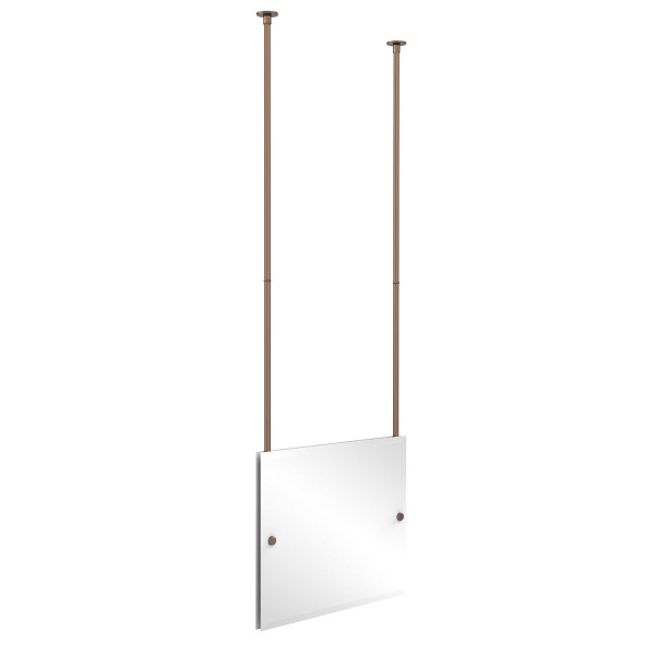 Allied Brass CH-93 Rectangle Landscape Double Sided Ceiling-hung Mirror