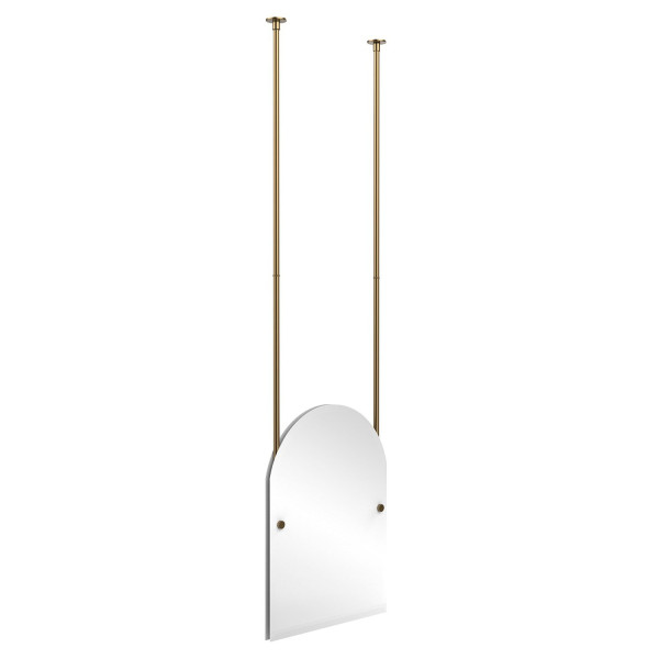 Allied Brass CH-94 Arched Top Double Sided Ceiling-hung Mirror