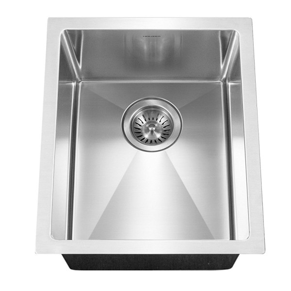 Houzer CNB-1200 Savoir Series 10mm Radius Undermount Prep Bowl Kitchen Sink
