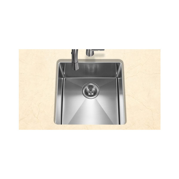 Houzer CNR-1700 Savoir Series 10mm Radius Undermount Bar/Prep Bowl Kitchen Sink