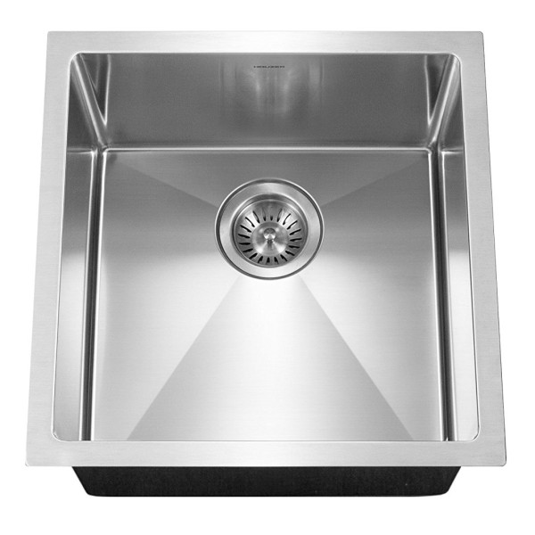 Houzer CNR-1700 Savoir Series 10mm Radius Undermount Bar/Prep Bowl Kitchen Sink