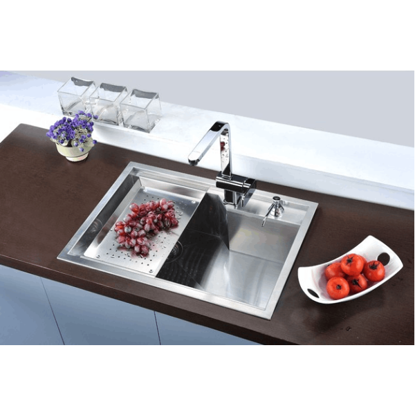 Dawn COL417 Stainless Steel Colander for DSQ2417: 10" x 16-7/8" x 1-1/4"
