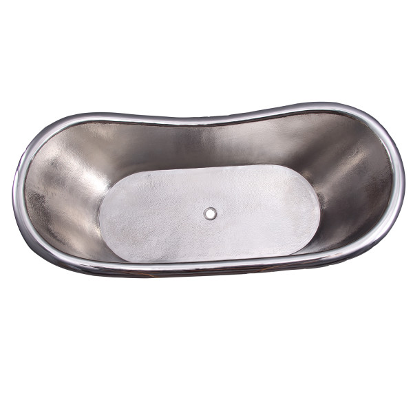 Barclay Ankara COTDSN66P-CN 66 Inch Copper Double Slipper Bathtub