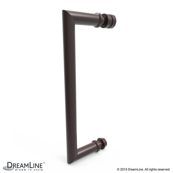 DreamLine D12306572 Unidoor-X 35 1/2 - 36 in. W x 72 in. H Hinged Shower Door