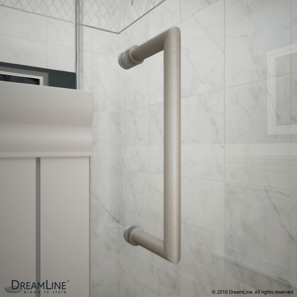 DreamLine D1293036 Unidoor-X 65 - 65 1/2 in. W x 72 in. H Hinged Shower Door