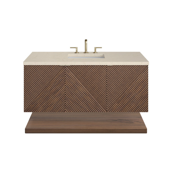 James Martin D200-V48-CSN-3EMR 48" Single Vanity w/ Eternal Marfil Quartz Top