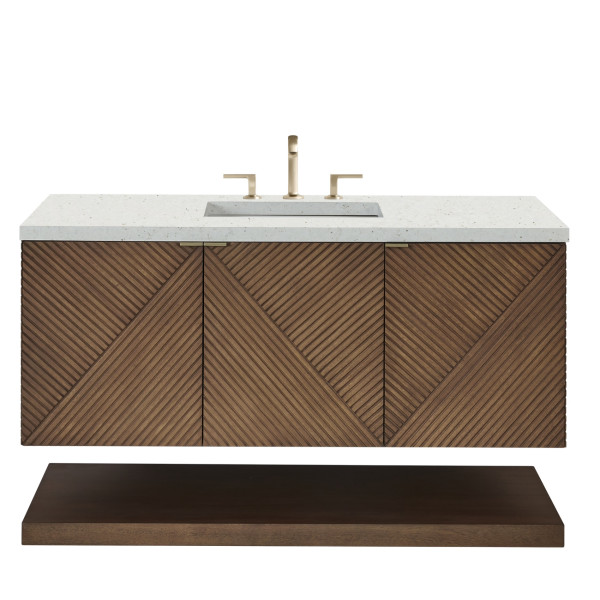 James Martin D200-V48-CSN-3LDL 48" Single Vanity w/ Lime Delight Quartz Top