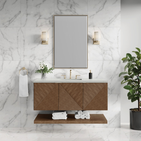 James Martin D200-V48-CSN-3LDL 48" Single Vanity w/ Lime Delight Quartz Top