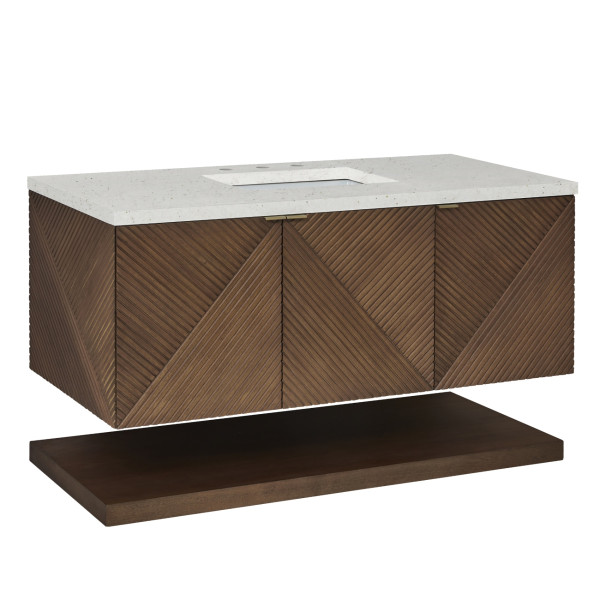 James Martin D200-V48-CSN-3LDL 48" Single Vanity w/ Lime Delight Quartz Top