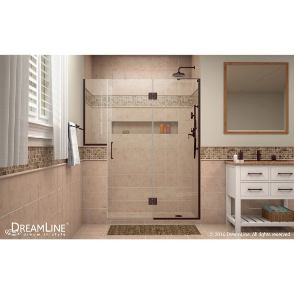 DreamLine D3232436R Unidoor-X 71 - 71 1/2 in. W Shower Door Right-wall Bracket