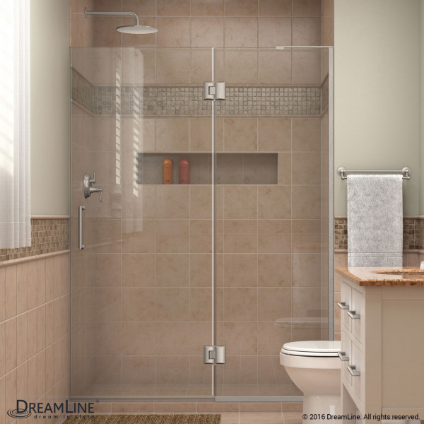 DreamLine D32472R Unidoor-X 48 in. H Hinged Shower Door Right-wall Bracket