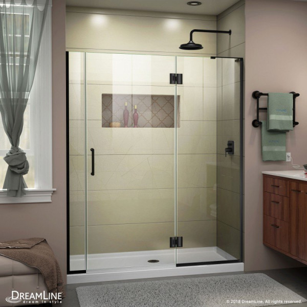 DreamLine D32606572R Unidoor-X Hinged Shower Door With Right-wall Bracket