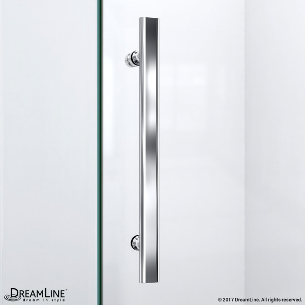 DreamLine DL-6050-22 Frameless Shower Enclosure With Corner Drain Base